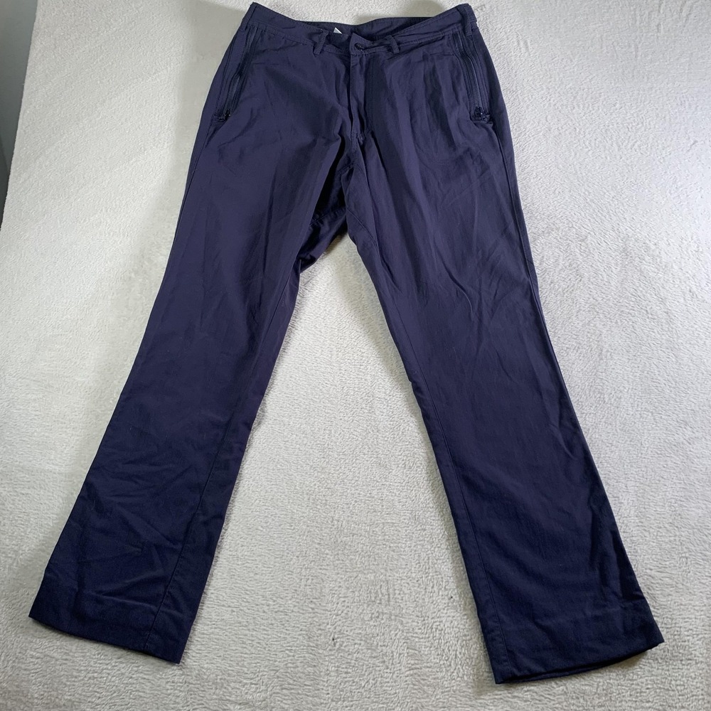 Clothing Arts P Cubed Pickpocket Proof Travel Pants Mens 30x30 Navy Blue Chino